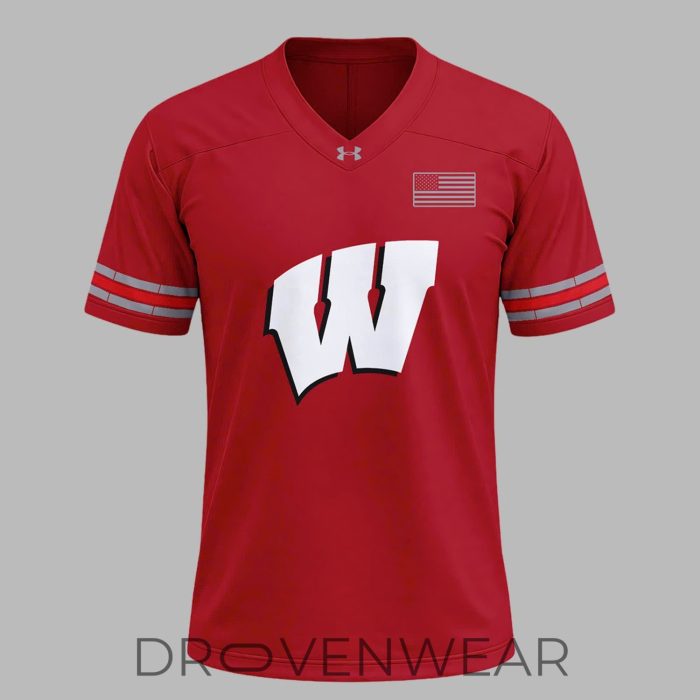 Wisconsin Badgers 2026 Lambeau Field Collection Football Jersey - Image 2