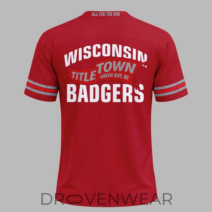 Wisconsin Badgers 2026 Lambeau Field Collection Football Jersey - Image 3
