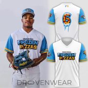Wisconsin Timber Rattlers x Frozen Pizzas 2026 Limited Edition Jersey Shirt