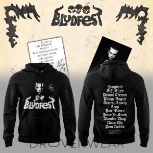 Yungblud Army X Idols The World Tour Limited Hoodie V2 by Drovenwear.com