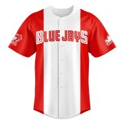 Toronto Blue Jays Canada Day Canadian Flag Red & White Baseball Jersey - Image 2