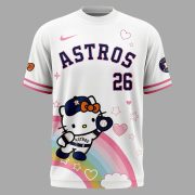 Houston Astros x Hello Kitty Night 2026 Limited Edition Shirt - Image 2