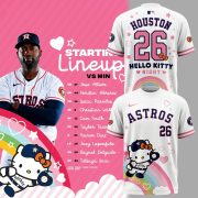 Houston Astros x Hello Kitty Night 2026 Limited Edition Shirt