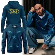 Lewis Hamilton +44 Together We Rise 20th F1 Season Limited Hoodie